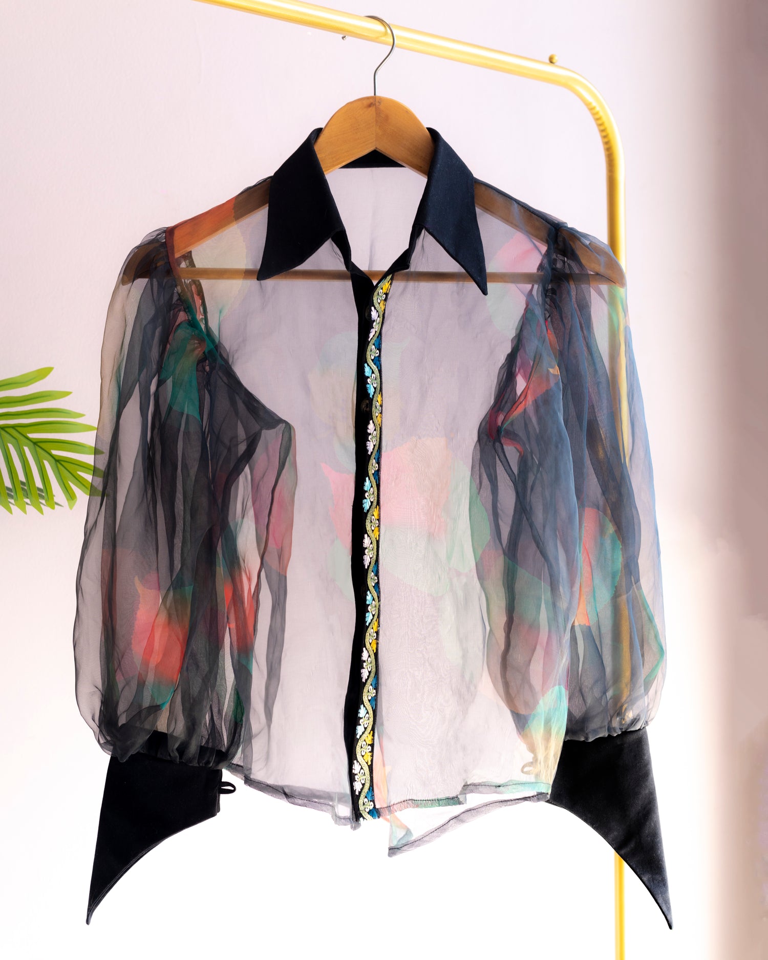 Sheer Organza Shirts by SwaroZ